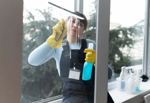 Nettoyage de vitres intérieures et extérieures à Sauto